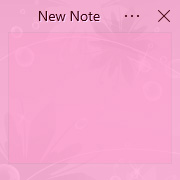 Simple Sticky Notes - Theme Abstract Dream - Screenshot [1]
