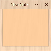 Simple Sticky Notes - Theme Bamboo - Screenshot [2]