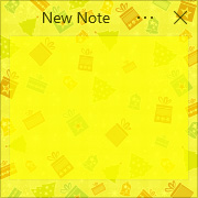Simple Sticky Notes - Theme Christmas - Screenshot [2]