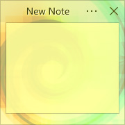 Simple Sticky Notes - Theme Color Vortex - Screenshot [1]
