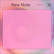 Simple Sticky Notes - Theme Color Vortex - Screenshot [2]