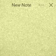 Simple Sticky Notes - Theme Cork Texture - Screenshot [1]