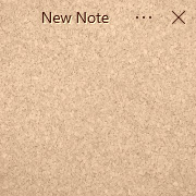 Simple Sticky Notes - Theme Cork Texture - Screenshot [2]