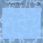 Simple Sticky Notes - Theme Electric Plasma - Screenshot [1]
