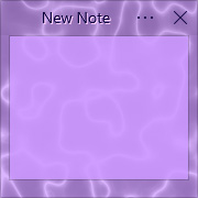 Simple Sticky Notes - Theme Electric Plasma - Screenshot [2]