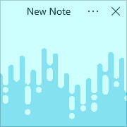 Simple Sticky Notes - Equalizer Teması - Ekran Görüntüsü [2]