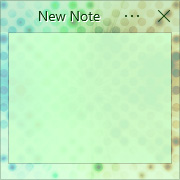 Simple Sticky Notes - Theme Future - Screenshot [2]