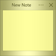 Simple Sticky Notes - Theme Gradient - Screenshot [1]