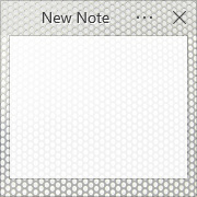 Simple Sticky Notes - Theme Metalic Cells - Screenshot [1]