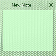 Simple Sticky Notes - Theme Metalic Cells - Screenshot [2]