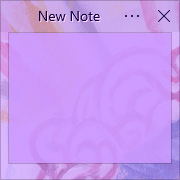 Simple Sticky Notes - Theme Oil Paint - Screenshot [1]