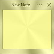 Simple Sticky Notes - Theme Rotating Gradient - Screenshot [1]