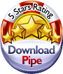 Download Pipe 5 Stars Rating Award