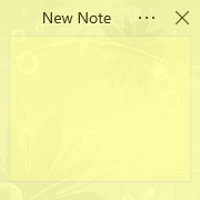 Simple Sticky Notes - Tema Abstract Dream - Captura de pantalla [2]