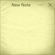 Simple Sticky Notes - Tema Creased Paper - Captura de pantalla [1]