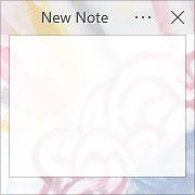 Simple Sticky Notes - Tema Oil Paint - Captura de pantalla [2]