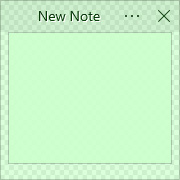 Simple Sticky Notes - Tema Square - Captura de pantalla [1]
